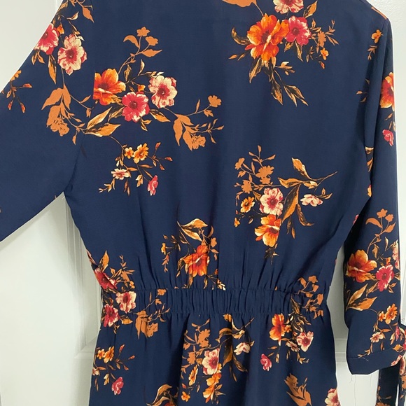 Sweat Rain Flower Blouse M - Picture 3 of 7